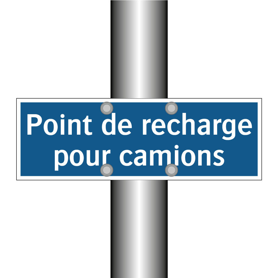 Point de recharge pour camions
