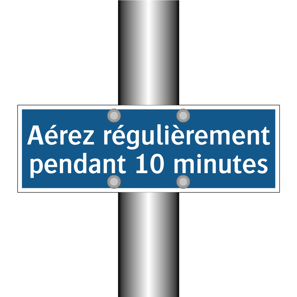 Aérez régulièrement pendant 10 minutes