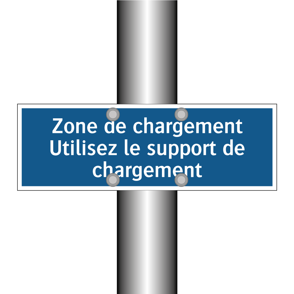 Zone de chargement Utilisez le support de chargement