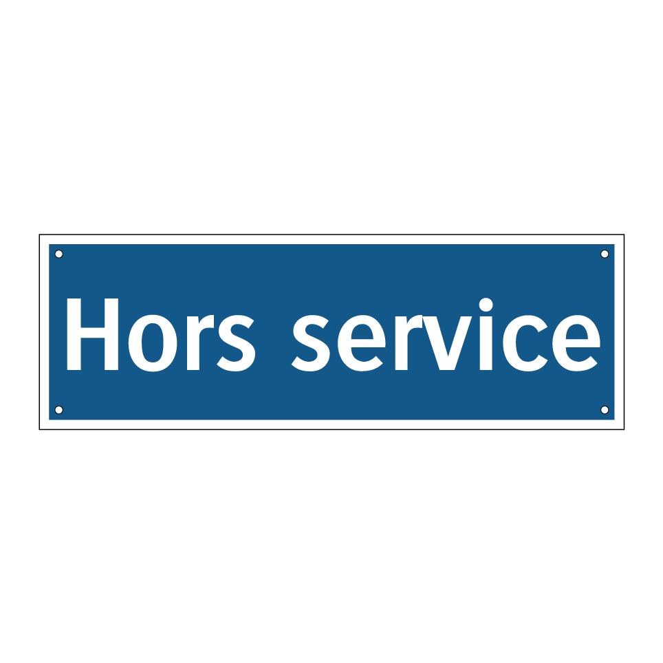 Hors service