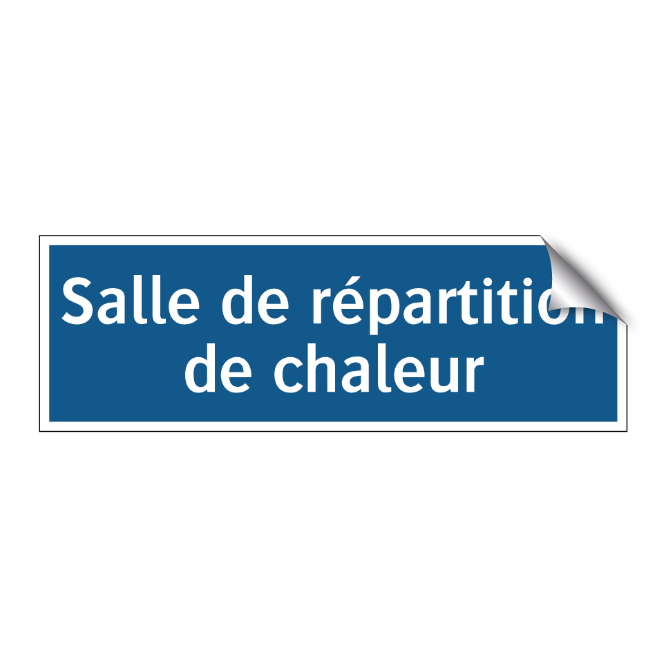 Salle de répartition de chaleur