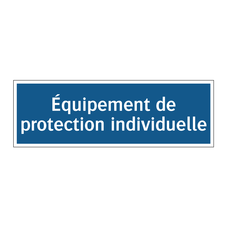 Équipement de protection individuelle