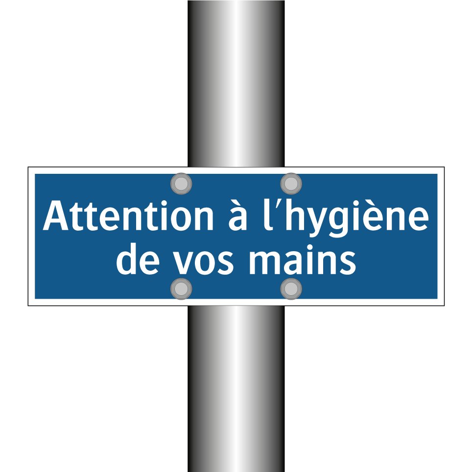 Attention à l'hygiène de vos mains