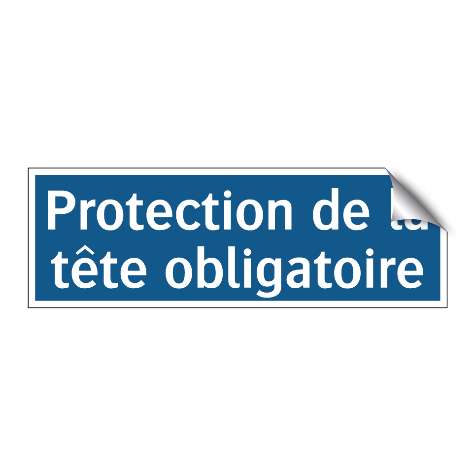 Protection de la tête obligatoire