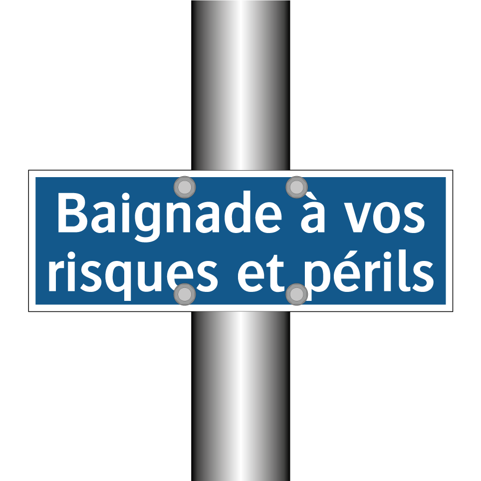 Baignade à vos risques et périls