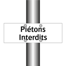 Piétons Interdits