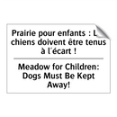 Prairie pour enfants : Les chiens  /.../ - Meadow for Children: Dogs Must  /.../