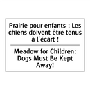 Prairie pour enfants : Les chiens  /.../ - Meadow for Children: Dogs Must  /.../
