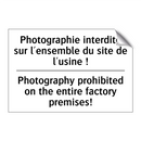 Photographie interdite sur l'ensemble  /.../ - Photography prohibited on the  /.../