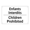 Enfants Interdits - Children Prohibited
