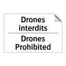 Drones interdits - Drones Prohibited