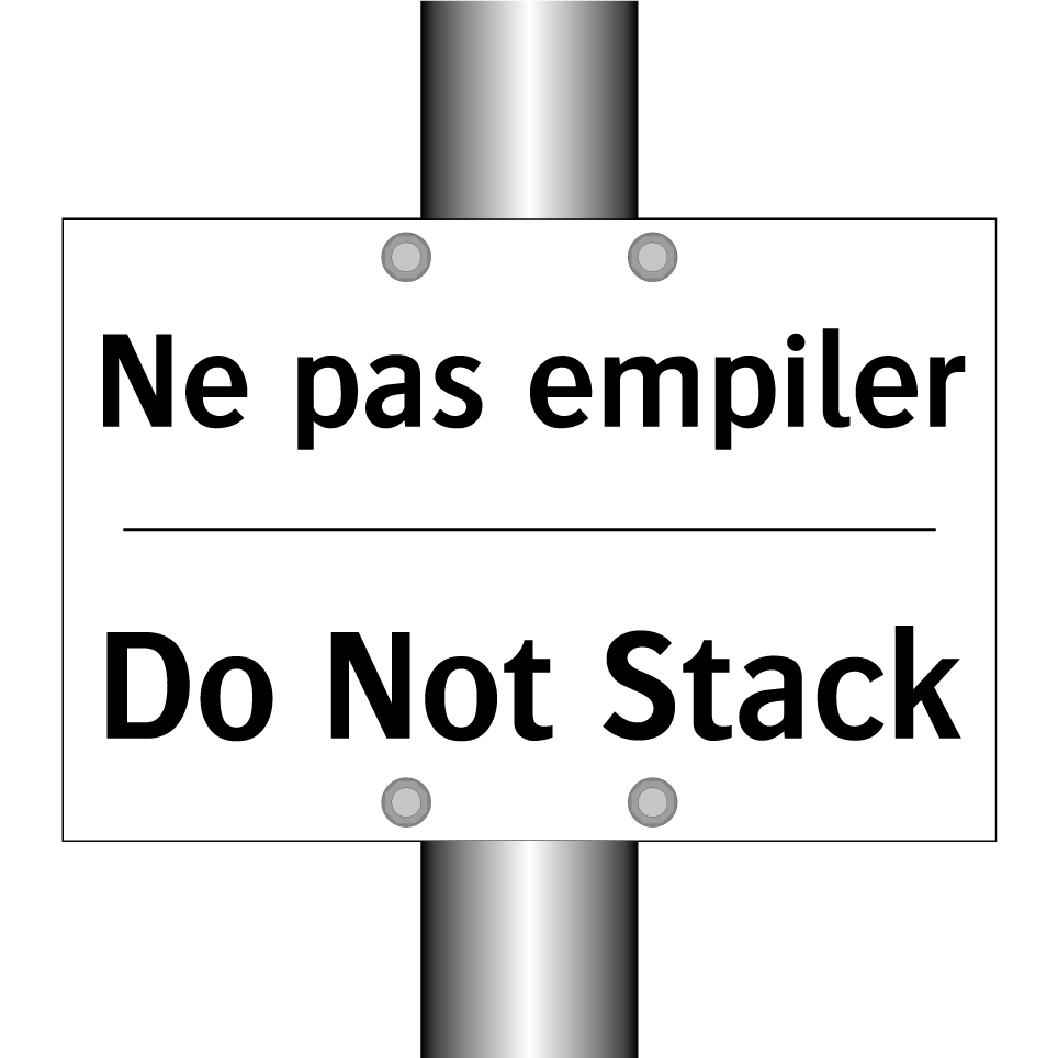 Ne pas empiler - Do Not Stack