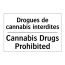 Drogues de cannabis interdites - Cannabis Drugs Prohibited