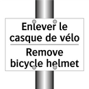 Enlever le casque de vélo - Remove bicycle helmet