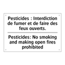 Pesticides : Interdiction de fumer  /.../ - Pesticides: No smoking and making  /.../