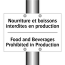 Nourriture et boissons interdites  /.../ - Food and Beverages Prohibited  /.../