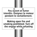Feu ouvert et fumer interdits.  /.../ - Making open fire and smoking prohibited.  /.../