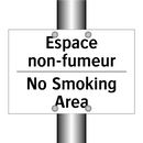 Espace non-fumeur - No Smoking Area