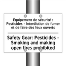 Équipement de sécurité : Pesticides  /.../ - Safety Gear: Pesticides - Smoking  /.../