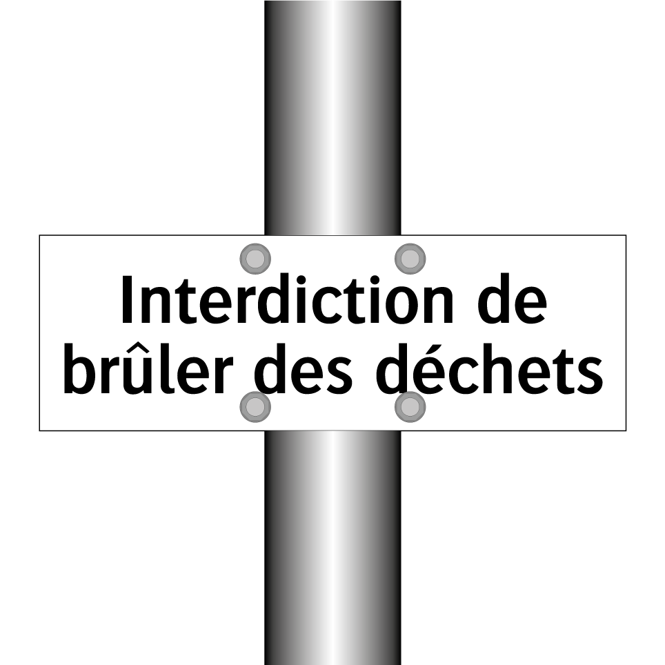 Interdiction de brûler des déchets