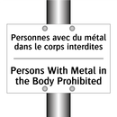 Personnes avec du métal dans le  /.../ - Persons With Metal in the Body  /.../