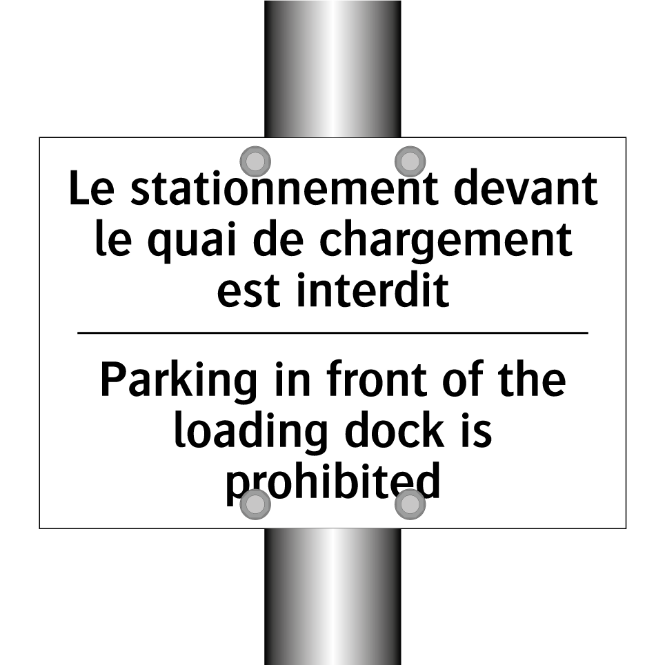 Le stationnement devant le quai /.../ - Parking in front of the loading /.../