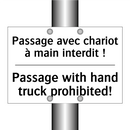 Passage avec chariot à main interdit  /.../ - Passage with hand truck prohibited! /.../
