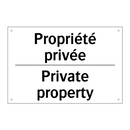 Propriété privée - Private property
