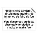 Produits très dangereux absolument  /.../ - Very dangerous products absolutely  /.../