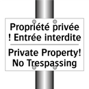 Propriété privée ! Entrée interdite /.../ - Private Property! No Trespassing /.../