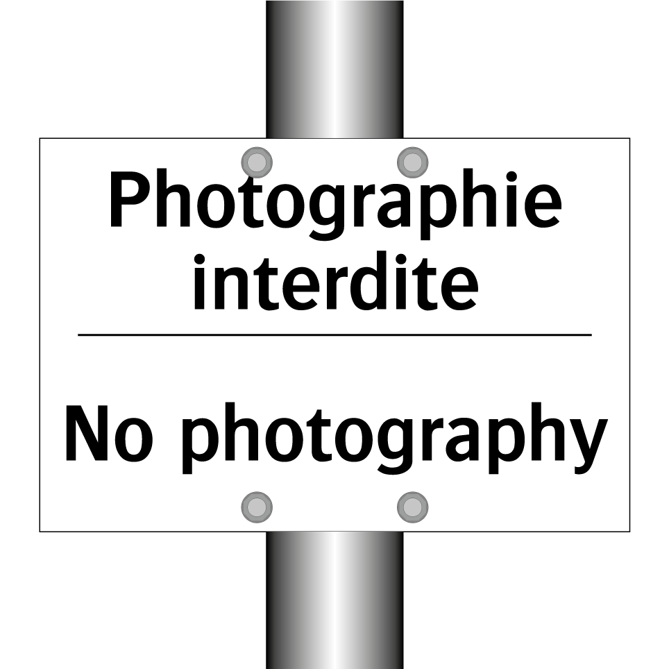 Photographie interdite - No photography