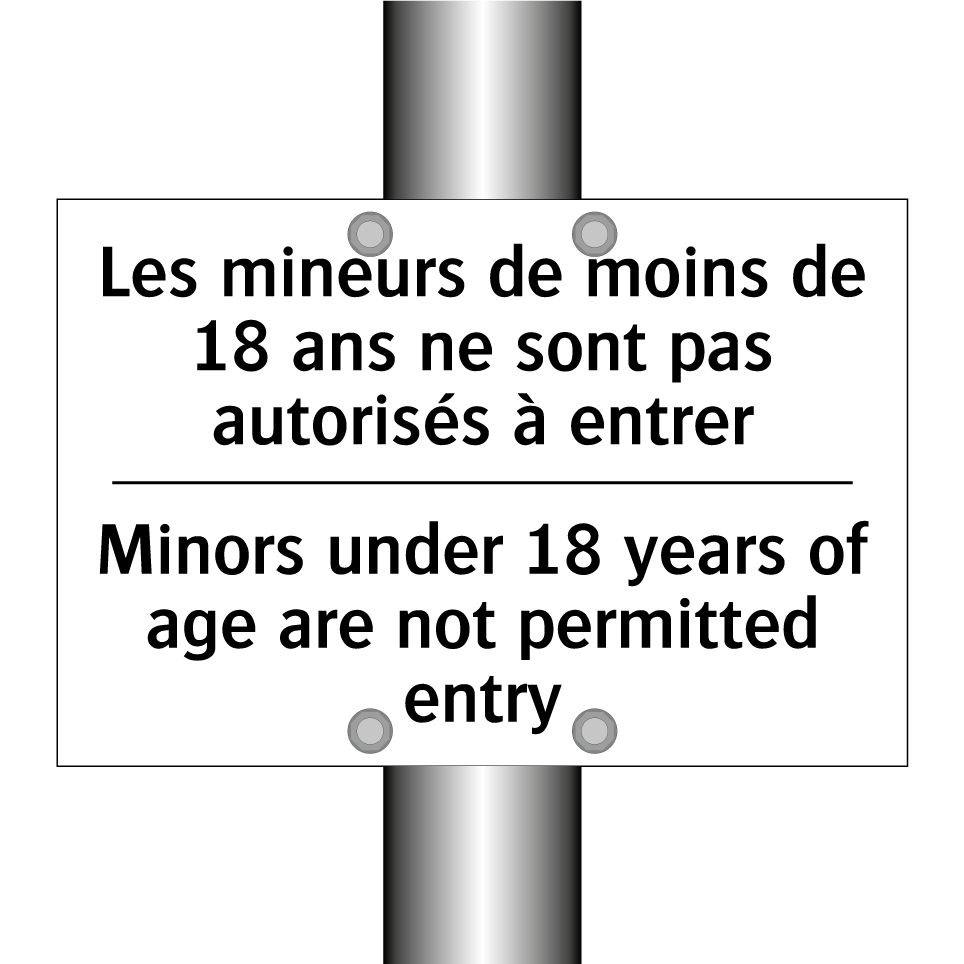 Les mineurs de moins de 18 ans /.../ - Minors under 18 years of age are /.../