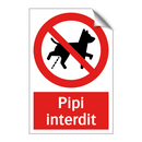 Pipi interdit