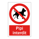 Pipi interdit