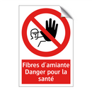 Fibres d'amiante Danger pour la santé