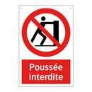 Poussée interdite