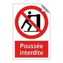 Poussée interdite