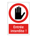 Entrée interdite !