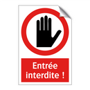 Entrée interdite !