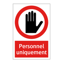 Personnel uniquement