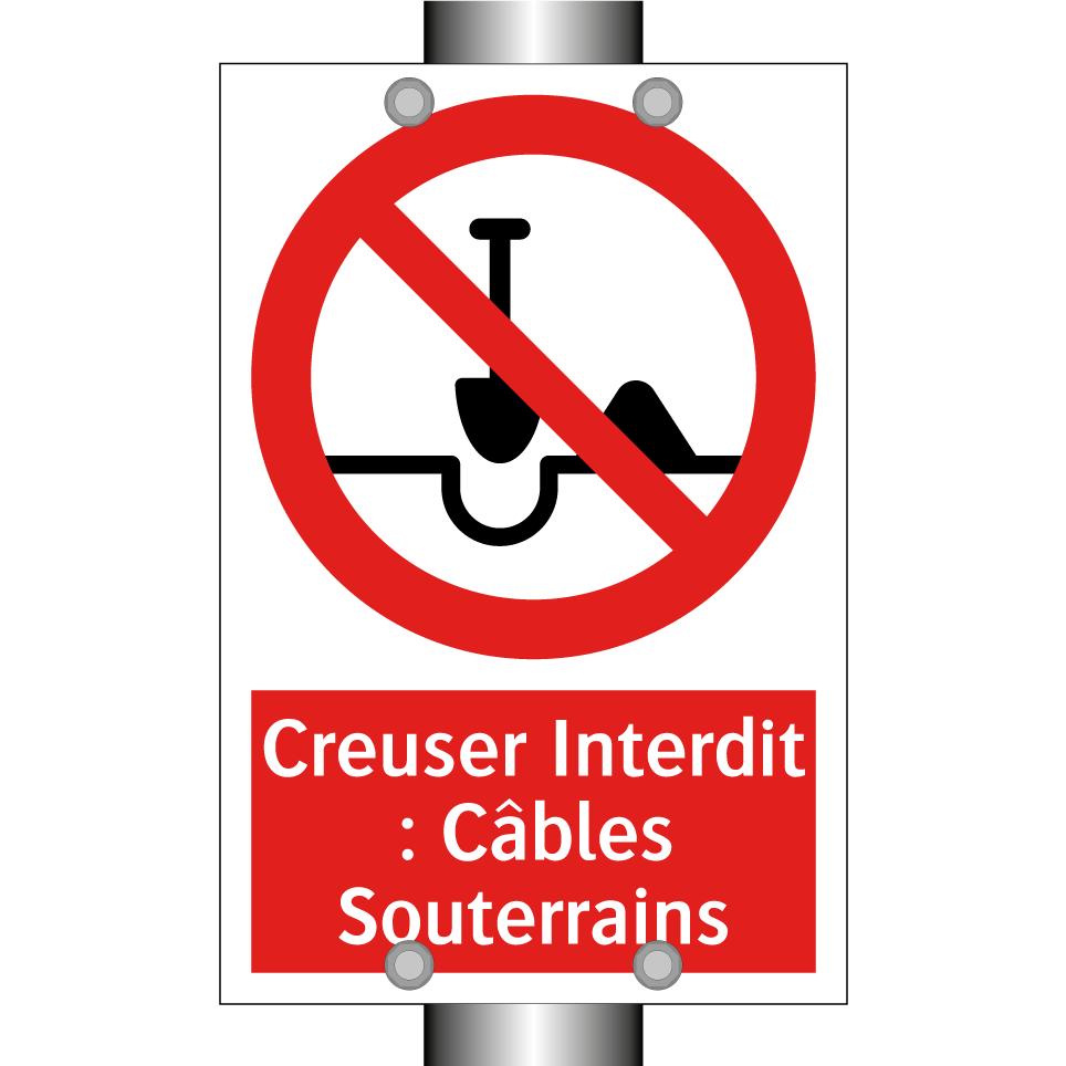 Creuser Interdit : Câbles Souterrains