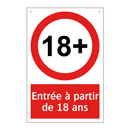 Entrée à partir de 18 ans
