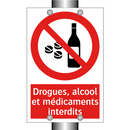 Drogues, alcool et médicaments interdits