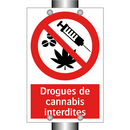 Drogues de cannabis interdites