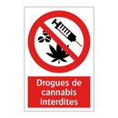 Drogues de cannabis interdites