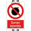 Durian interdits