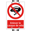Enlever le casque de vélo