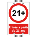 Entrée à partir de 21 ans