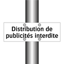Distribution de publicités interdite