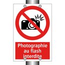 Photographie au flash interdite